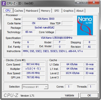 screenshot of CPU-Z validation for Dump [0exbt0] - Submitted by  RADAR-EPKK  - 2014-12-10 14:12:58