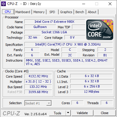 screenshot of CPU-Z validation for Dump [0exy1y] - Submitted by  DESKTOP  - 2025-03-26 10:06:52