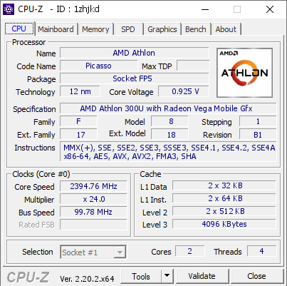 screenshot of CPU-Z validation for Dump [1zhjkd] - Submitted by  DESKTOP-LSLSJ1G  - 2026-09-02 13:04:07