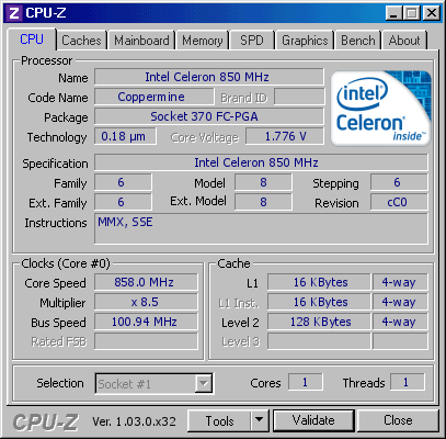 screenshot of CPU-Z validation for Dump [36sily] - Submitted by  Xhoba  - 2023-01-18 20:53:17