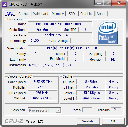 screenshot of CPU-Z validation for Dump [4lu6pn] - Submitted by  NIKKO-40D383967  - 2014-09-07 02:09:27