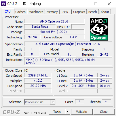screenshot of CPU-Z validation for Dump [4njbng] - Submitted by  B8TIK0QD8VTVAVL  - 2015-11-27 10:59:46