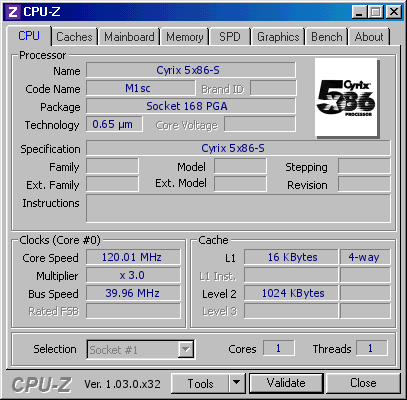 screenshot of CPU-Z validation for Dump [4t14w3] - Submitted by  timw4mail  - 2022-05-20 03:23:15