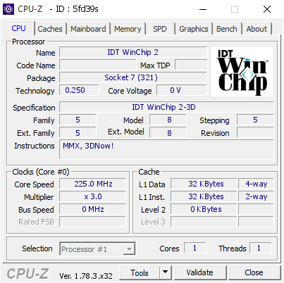 screenshot of CPU-Z validation for Dump [5fd39s] - Submitted by  Max1024, Belarus OC Team  - 2017-04-08 10:26:31