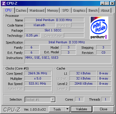 screenshot of CPU-Z validation for Dump [5iwydq] - Submitted by    - 2021-11-02 20:24:42