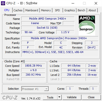 screenshot of CPU-Z validation for Dump [5q1h4w] - Submitted by  KIRIL  - 2015-11-21 10:39:58