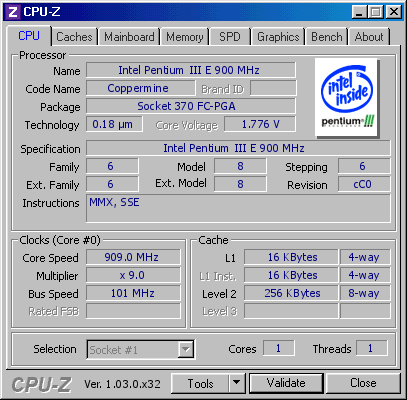 screenshot of CPU-Z validation for Dump [60vjnw] - Submitted by  Xhoba  - 2023-01-27 19:45:05