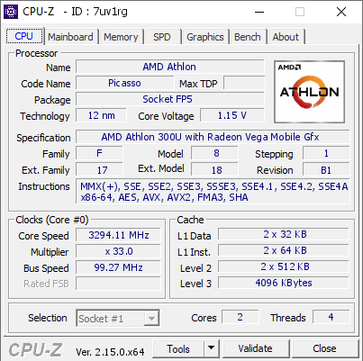 screenshot of CPU-Z validation for Dump [7uv1rg] - Submitted by  DESKTOP-RKFETAS  - 2025-05-02 18:02:03
