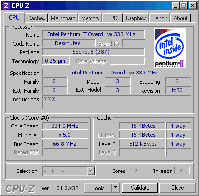 screenshot of CPU-Z validation for Dump [853nlb] - Submitted by  RDO  - 2020-06-22 21:31:19