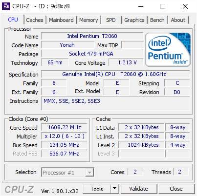 screenshot of CPU-Z validation for Dump [9d8xz8] - Submitted by  EXODUSSHP  - 2017-09-06 18:09:47