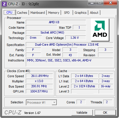 screenshot of CPU-Z validation for Dump [9j2g8z] - Submitted by  WIN-8UCIC541SVR  - 2013-11-14 14:11:52