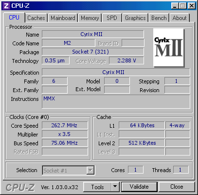 screenshot of CPU-Z validation for Dump [az81cm] - Submitted by  Xhoba  - 2024-12-24 10:39:32