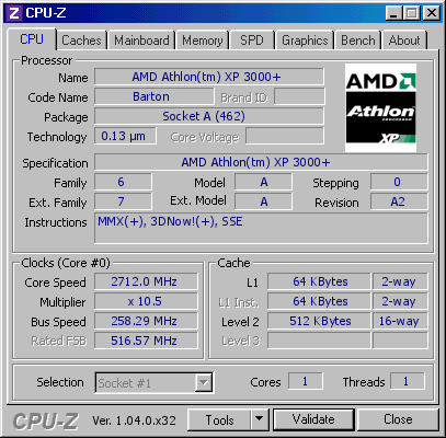 screenshot of CPU-Z validation for Dump [c578pn] - Submitted by  Sandman HWL  - 2026-10-11 19:40:28