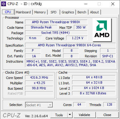 screenshot of CPU-Z validation for Dump [cxf9dg] - Submitted by  Anonymous  - 2025-08-08 08:14:02