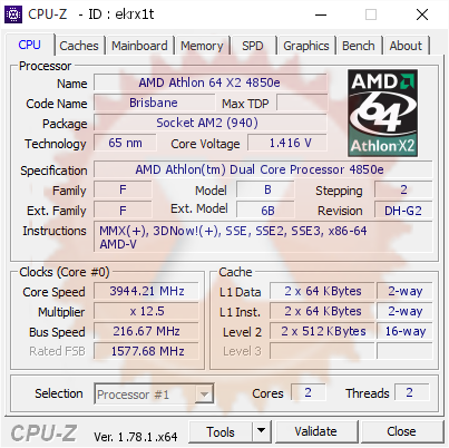 screenshot of CPU-Z validation for Dump [ekrx1t] - Submitted by  DESKTOP-MNVR8MD  - 2017-01-16 18:08:49