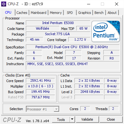 pentium r dual-core cpu e5300 drivers