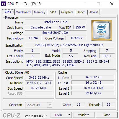 screenshot of CPU-Z validation for Dump [fj2x43] - Submitted by  DESKTOP-39222CI  - 2022-11-22 04:08:46