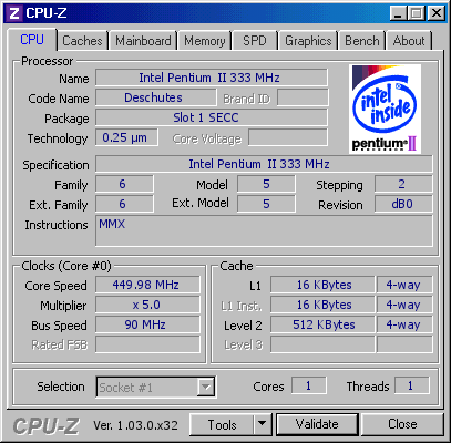 screenshot of CPU-Z validation for Dump [fqhmj5] - Submitted by  speed.fastest  - 2023-02-13 18:01:41