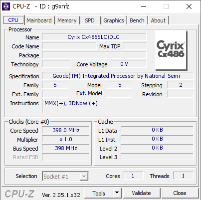 screenshot of CPU-Z validation for Dump [g9xnfz] - Submitted by  moi_kot_lybit_moloko  - 2023-03-21 14:55:44