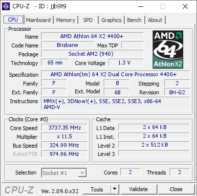 screenshot of CPU-Z validation for Dump [jjb9t9] - Submitted by  Arman D3vIL  - 2024-08-31 21:32:44