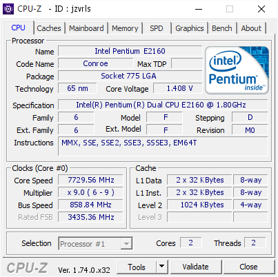 screenshot of CPU-Z validation for Dump [jzvrls] - Submitted by  ÞÐÀ-ÏÊ  - 2015-12-23 11:09:20