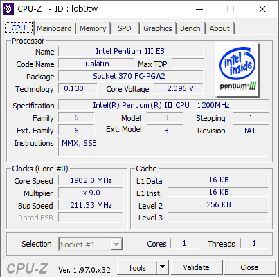 screenshot of CPU-Z validation for Dump [lqb0tw] - Submitted by  old-retro-hw  - 2021-10-24 23:30:06