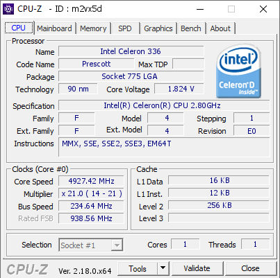 screenshot of CPU-Z validation for Dump [m2vx5d] - Submitted by  Xevipiu  - 2026-03-07 20:35:02
