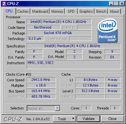 screenshot of CPU-Z validation for Dump [nwvcic] - Submitted by  TAGG  - 2024-02-06 03:46:59