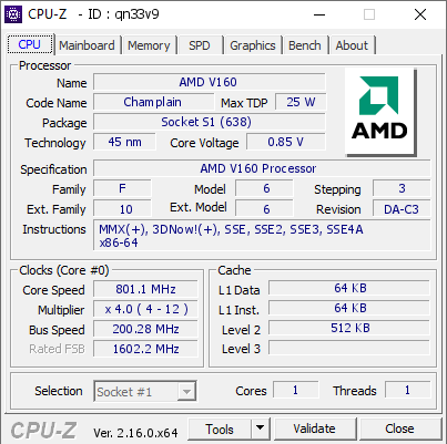 screenshot of CPU-Z validation for Dump [qn33v9] - Submitted by  DESKTOP-6CQ8521  - 2025-09-15 01:43:49