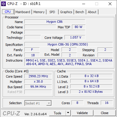 screenshot of CPU-Z validation for Dump [sb1fk1] - Submitted by  LEN  - 2025-07-28 08:09:28