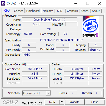 screenshot of CPU-Z validation for Dump [sdb534] - Submitted by  blue.torch  - 2015-10-10 20:37:35