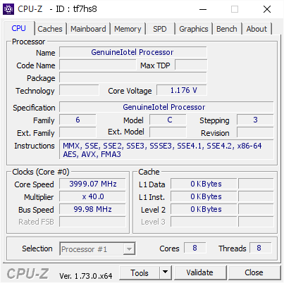 screenshot of CPU-Z validation for Dump [tf7hs8] - Submitted by  HAITANG  - 2015-12-21 12:14:29