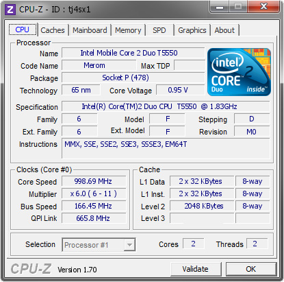 screenshot of CPU-Z validation for Dump [tj4sx1] - Submitted by  STORM1978  - 2014-09-10 23:09:42