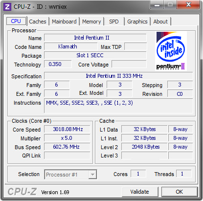 screenshot of CPU-Z validation for Dump [wvniex] - Submitted by  Lupino.86  - 2014-06-23 15:06:28