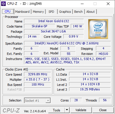 screenshot of CPU-Z validation for Dump [zmg546] - Submitted by  DESKTOP-TB0572G  - 2025-02-22 17:52:30