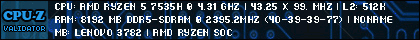 CPU Specifications
