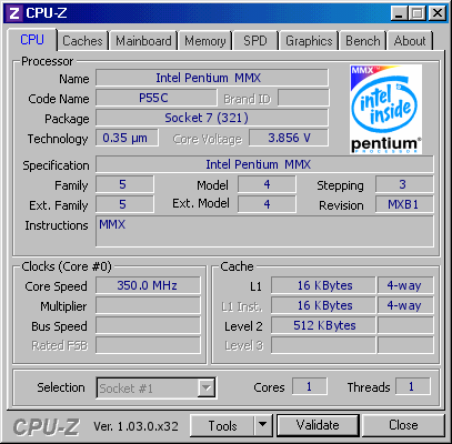 screenshot of CPU-Z validation for Dump [0wb91u] - Submitted by  NoMS  - 2022-02-16 17:25:10