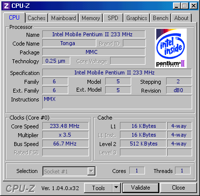 screenshot of CPU-Z validation for Dump [2x0dcu] - Submitted by  ARMADA1700  - 2026-06-10 18:43:57