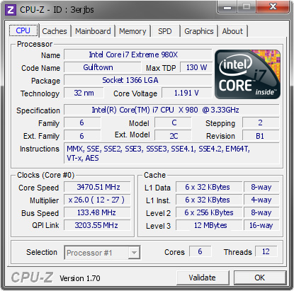 screenshot of CPU-Z validation for Dump [3erjbs] - Submitted by  Adriano Schiessl  - 2014-10-05 01:10:38