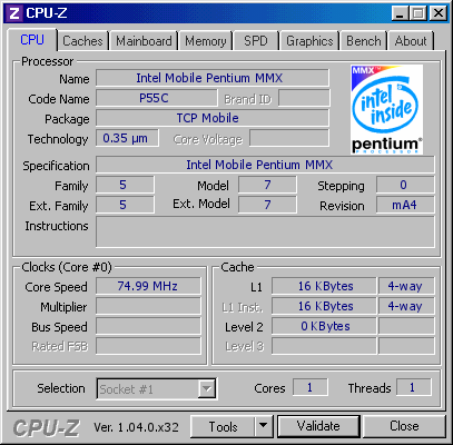 screenshot of CPU-Z validation for Dump [agv7u5] - Submitted by  Mark Suckerberg  - 2024-06-02 20:52:35