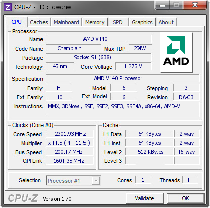 amd v-series v140 2.3 ghz vs amd turion ii p540