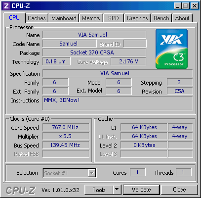 screenshot of CPU-Z validation for Dump [ke2d0g] - Submitted by  ddc  - 2020-03-28 23:32:41