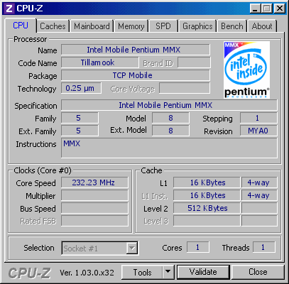 screenshot of CPU-Z validation for Dump [l26bx8] - Submitted by  Bs0Dd  - 2023-02-21 23:37:14