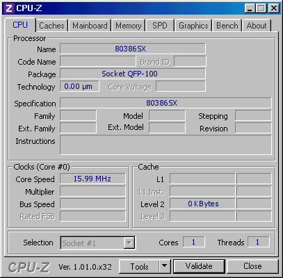screenshot of CPU-Z validation for Dump [lluf73] - Submitted by  Dushan  - 2020-06-17 04:05:40